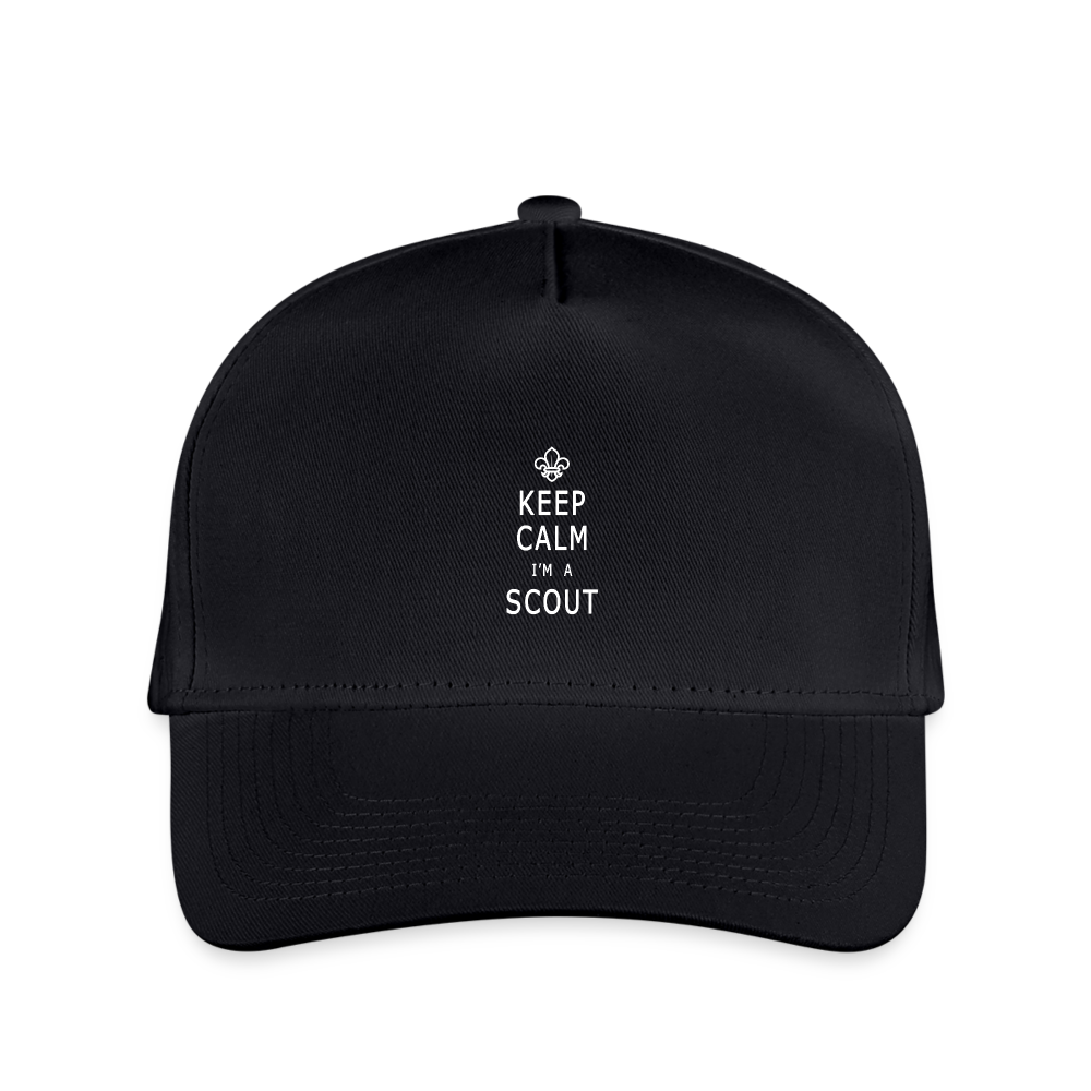 Scout Keep Calm - Kid's Baseball Cap - black