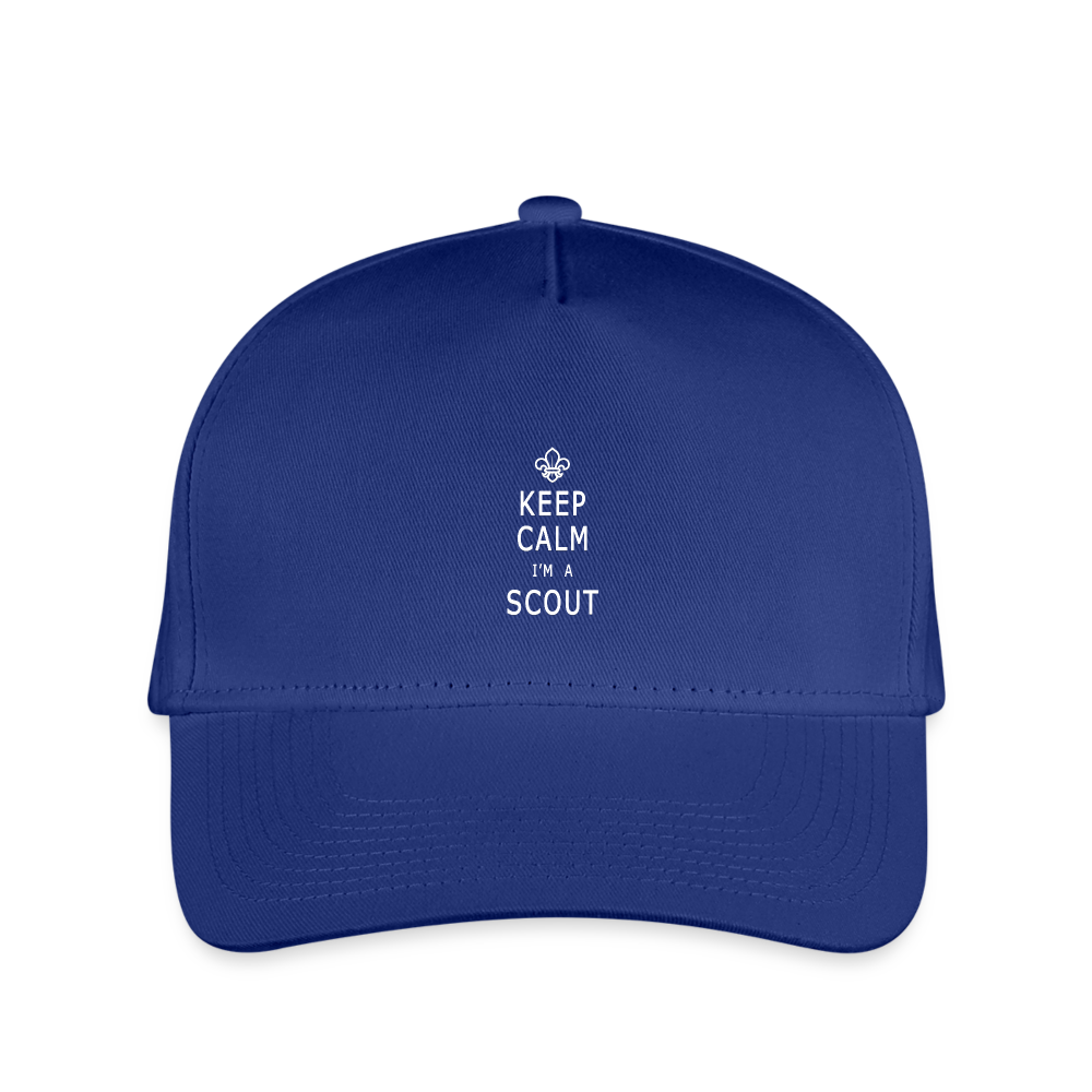 Scout Keep Calm - Kid's Baseball Cap - royal blue