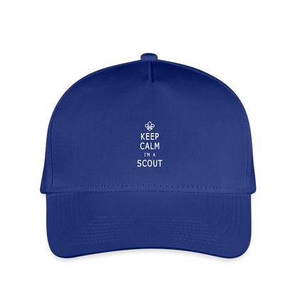 Scout Keep Calm - Kid's Baseball Cap - royal blue