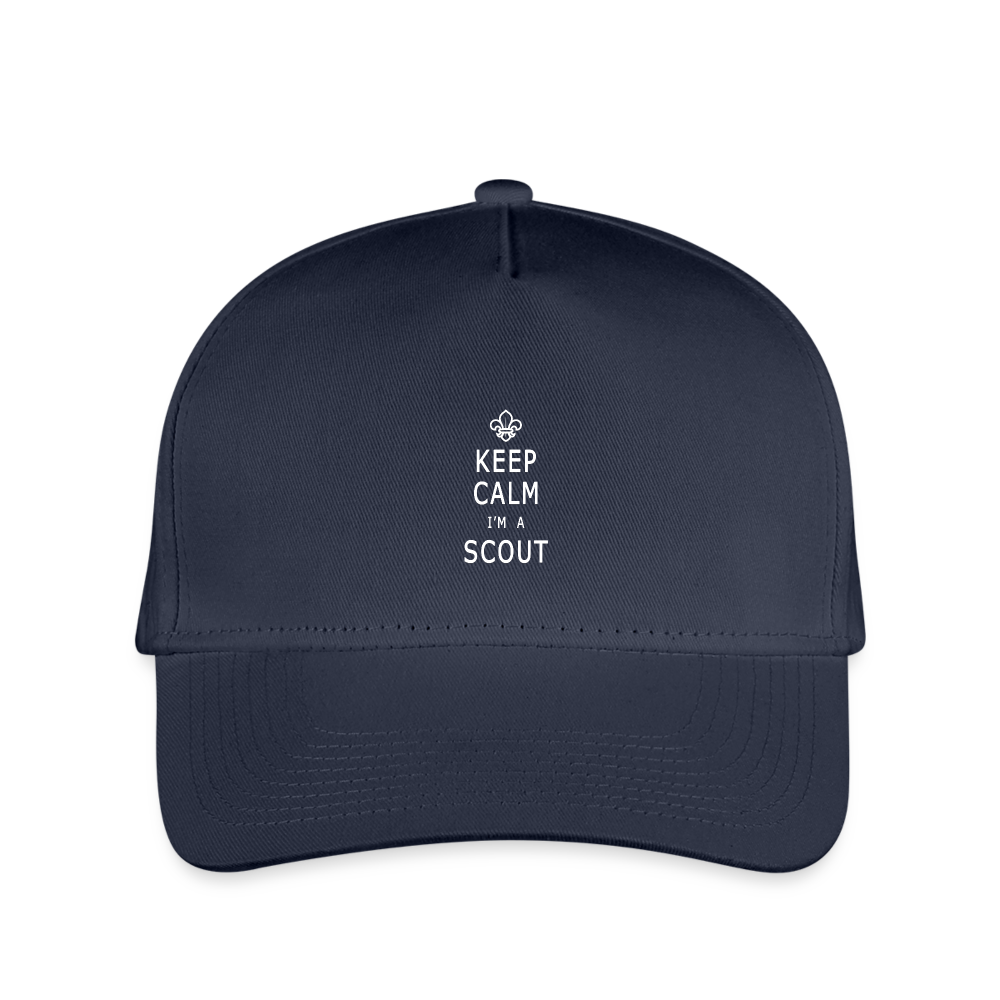 Scout Keep Calm - Kid's Baseball Cap - navy