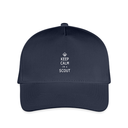 Scout Keep Calm - Kid's Baseball Cap - navy