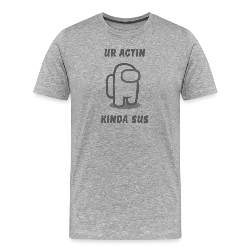 Sus - Unisex Organic T-Shirt - heather gray