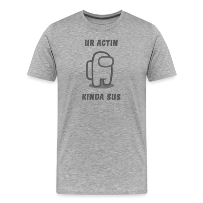 Sus - Unisex Organic T-Shirt - heather gray