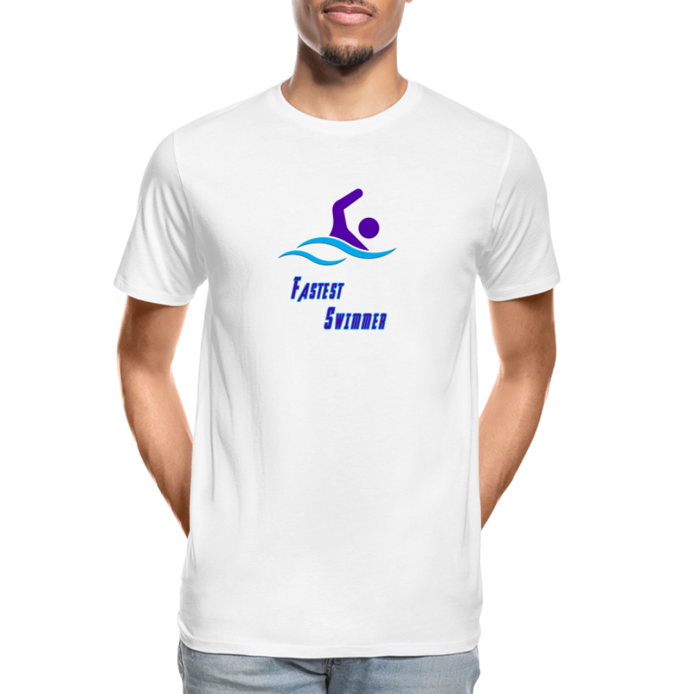 Swimmer - Unisex T-Shirt - white