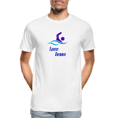 Swimmer - Unisex T-Shirt - white