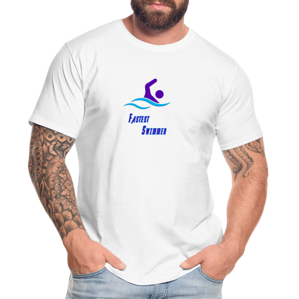 Swimmer - Unisex T-Shirt - white