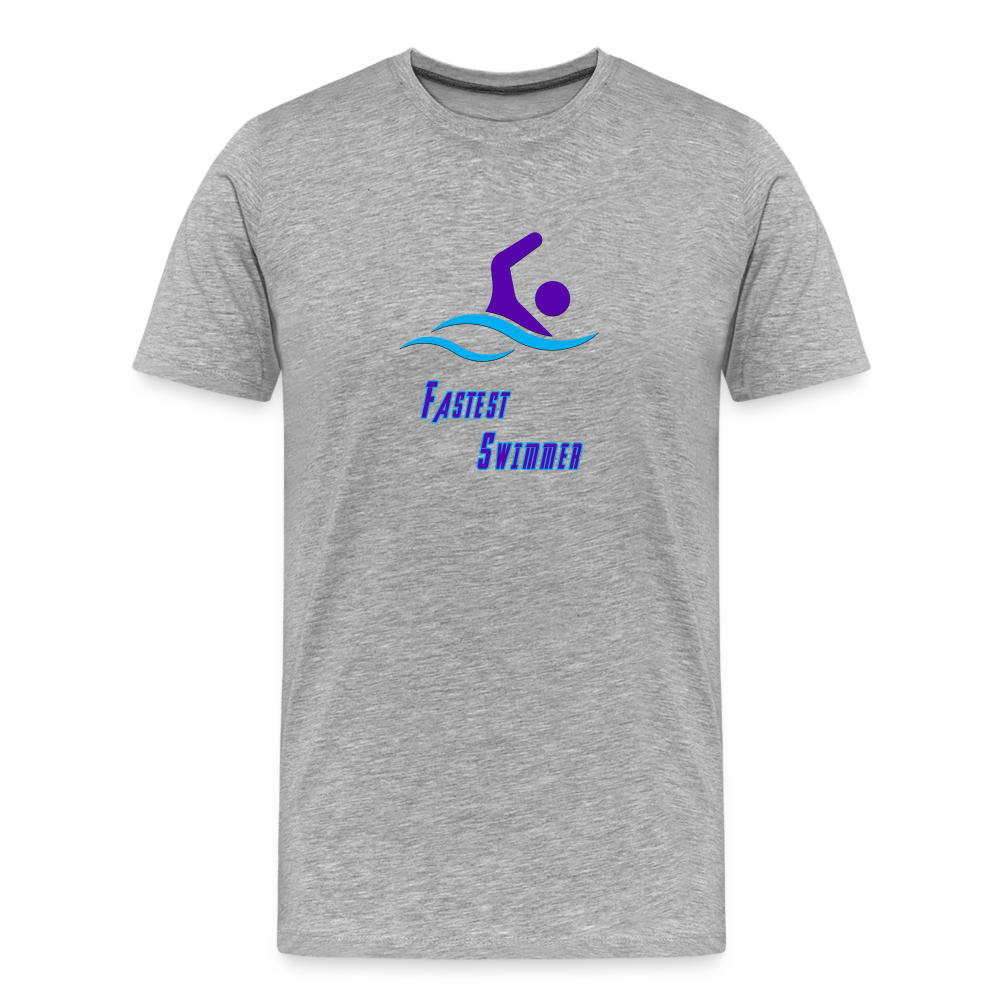 Swimmer - Unisex T-Shirt - heather gray