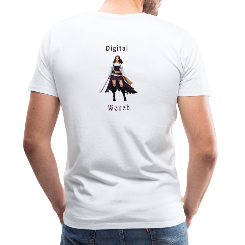 Digital Wench - Unisex T-Shirt - Responsibly Sourced - white