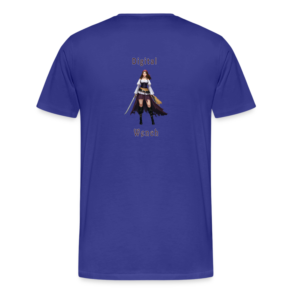 Digital Wench - Unisex T-Shirt - Responsibly Sourced - royal blue