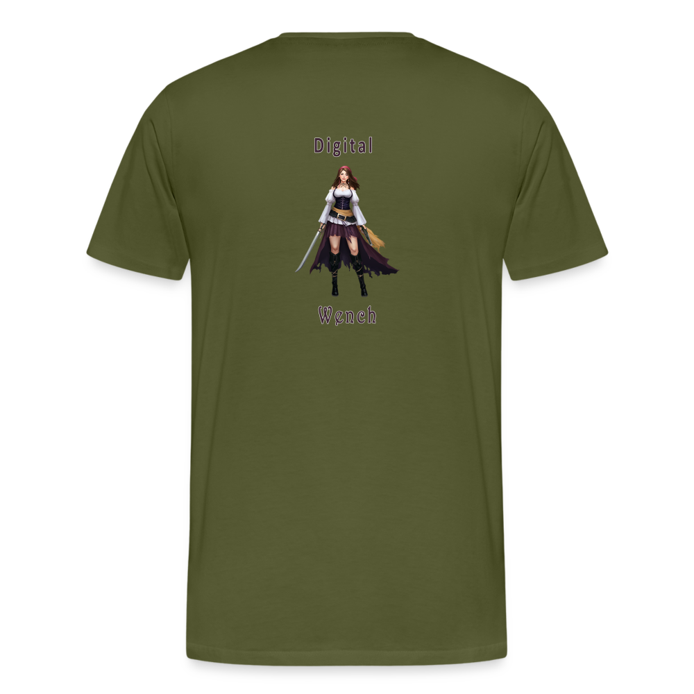 Digital Wench - Unisex T-Shirt - Responsibly Sourced - olive green