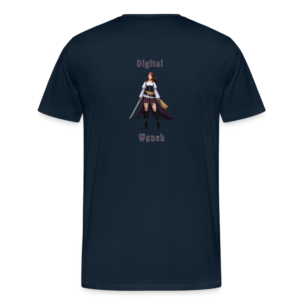 Digital Wench - Unisex T-Shirt - Responsibly Sourced - deep navy