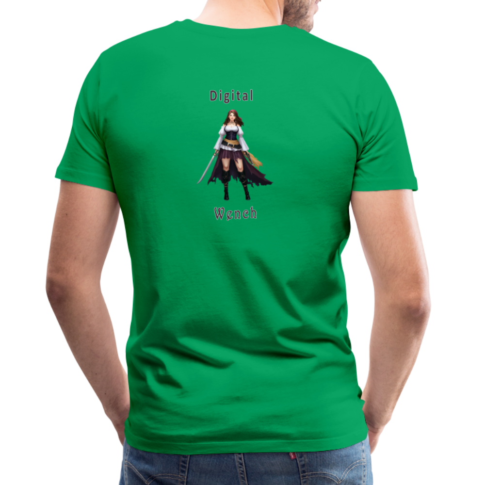 Digital Wench - Unisex T-Shirt - Responsibly Sourced - kelly green