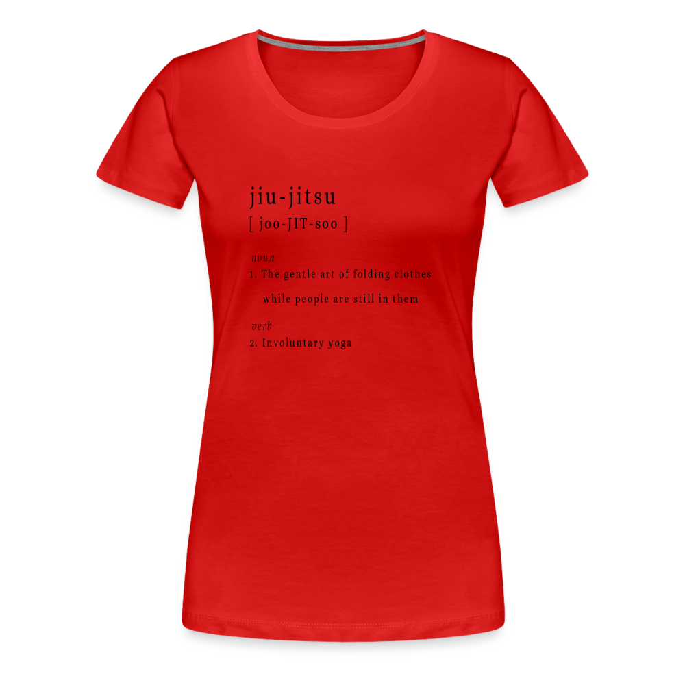 Jui-jitsu - Women’s T-Shirt - red