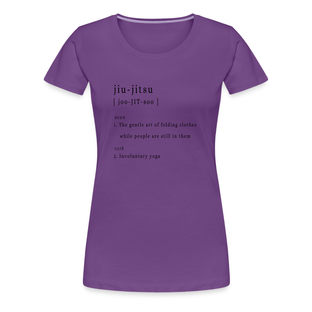 Jui-jitsu - Women’s T-Shirt - purple