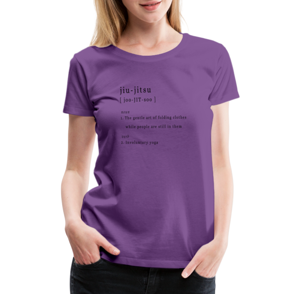 Jui-jitsu - Women’s T-Shirt - purple