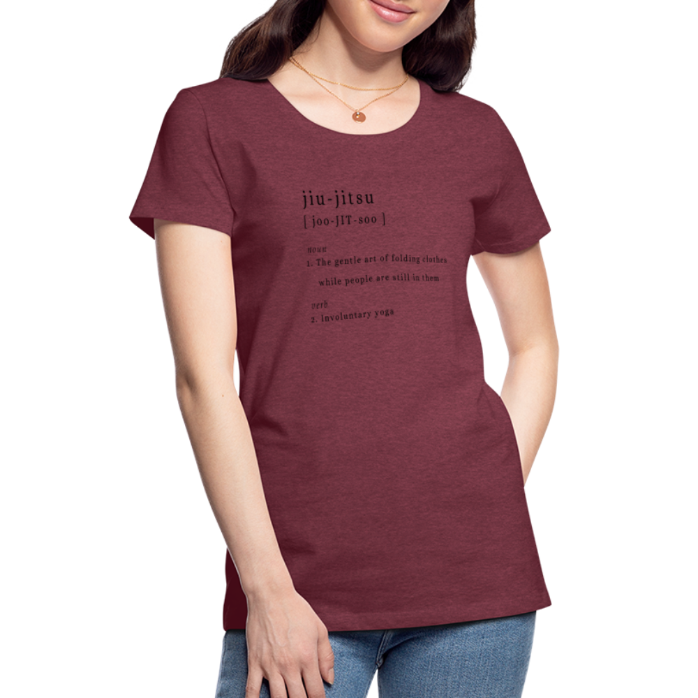 Jui-jitsu - Women’s T-Shirt - heather burgundy