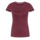 Jui-jitsu - Women’s T-Shirt - heather burgundy