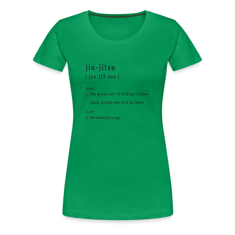 Jui-jitsu - Women’s T-Shirt - kelly green