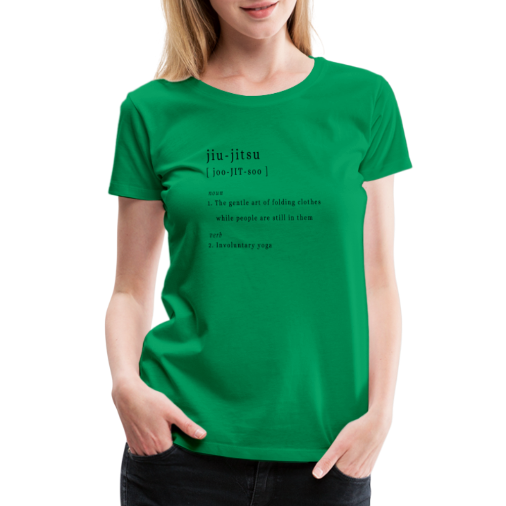 Jui-jitsu - Women’s T-Shirt - kelly green