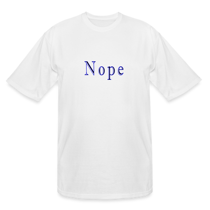 Nope - Tall T-Shirt - white