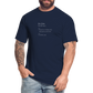 Jiu-Jitsu - Tall T-Shirt - navy