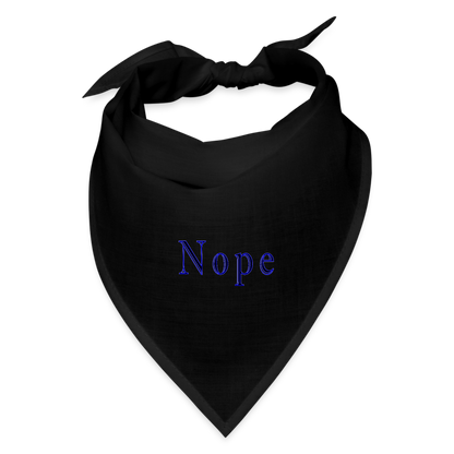 Nope - Bandana - black