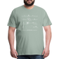 Insignificant - Unisex T-Shirt - steel green - “You are 1 person out of 7 billion people On 1 planet out of 8 planets In 1 star system out of 100 billion star systems In 1 galaxy out of 100 billion galaxies and you are enormously insignificant”