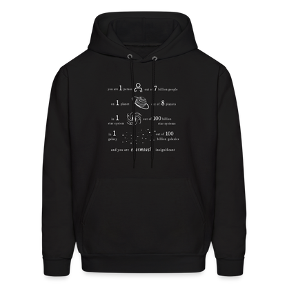 Insignificant - Unisex Hoodie - black