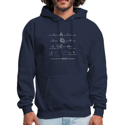 Insignificant - Unisex Hoodie - navy