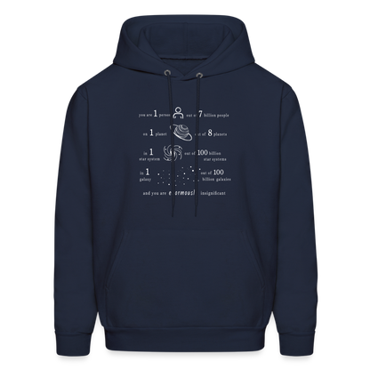 Insignificant - Unisex Hoodie - navy