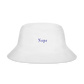 Nope - Bucket Hat - white