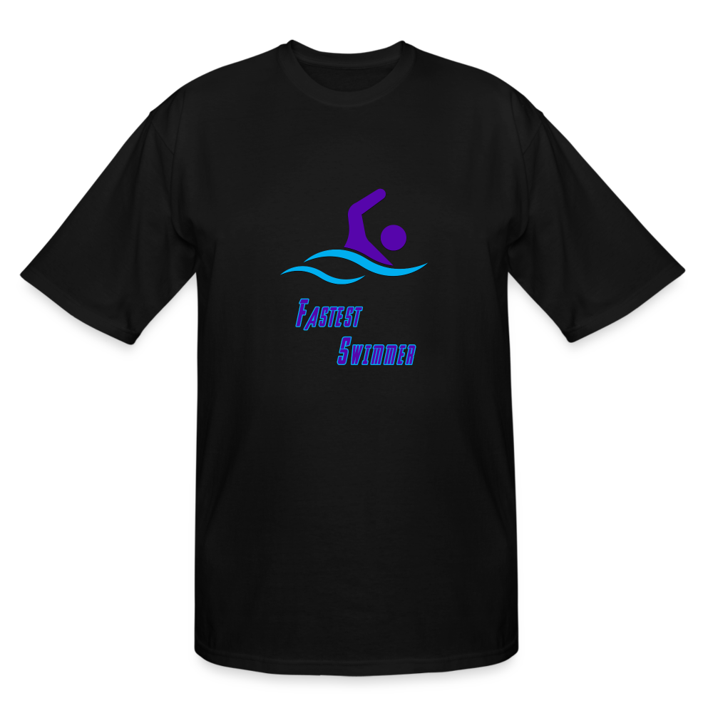 Fastest Swimmer - Tall T-Shirt - black