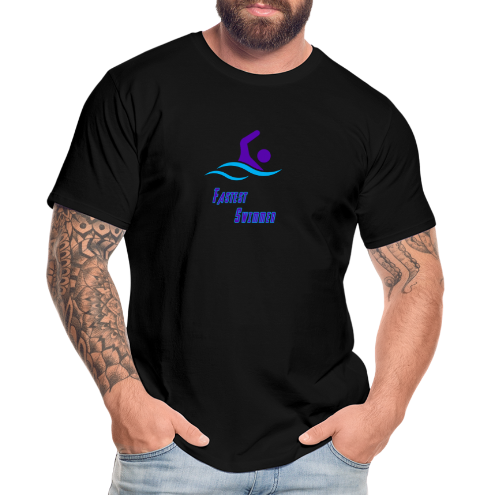 Swimmer - Unisex T-Shirt - black