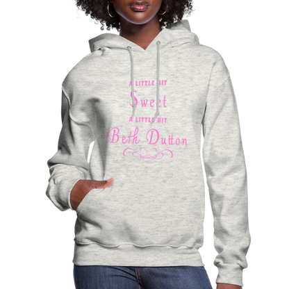 Sweet - Women's Hoodie - heather oatmeal