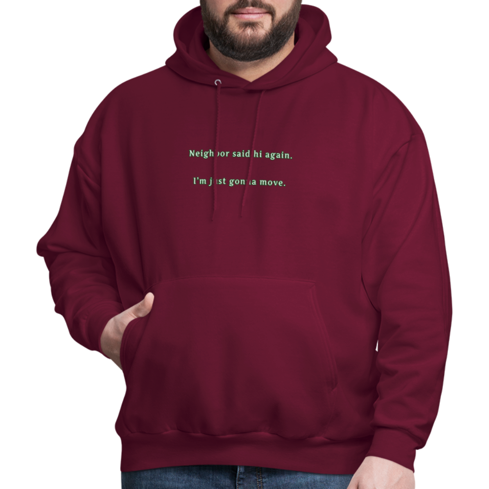 Neighbor - Unisex Hoodie - burgundy