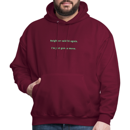 Neighbor - Unisex Hoodie - burgundy