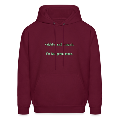 Neighbor - Unisex Hoodie - burgundy