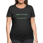 Neighbor - Women’s Curvy T-Shirt - deep heather